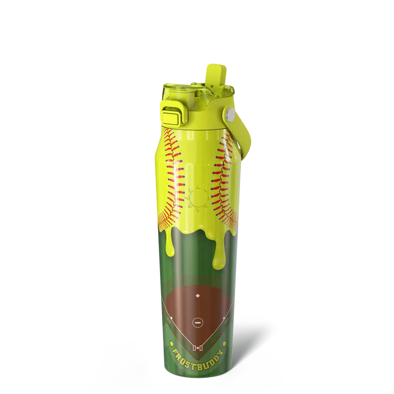 Bottle Buddy - Dual Function lid Water Bottle - Stainless Steel - Double Wall Insulated