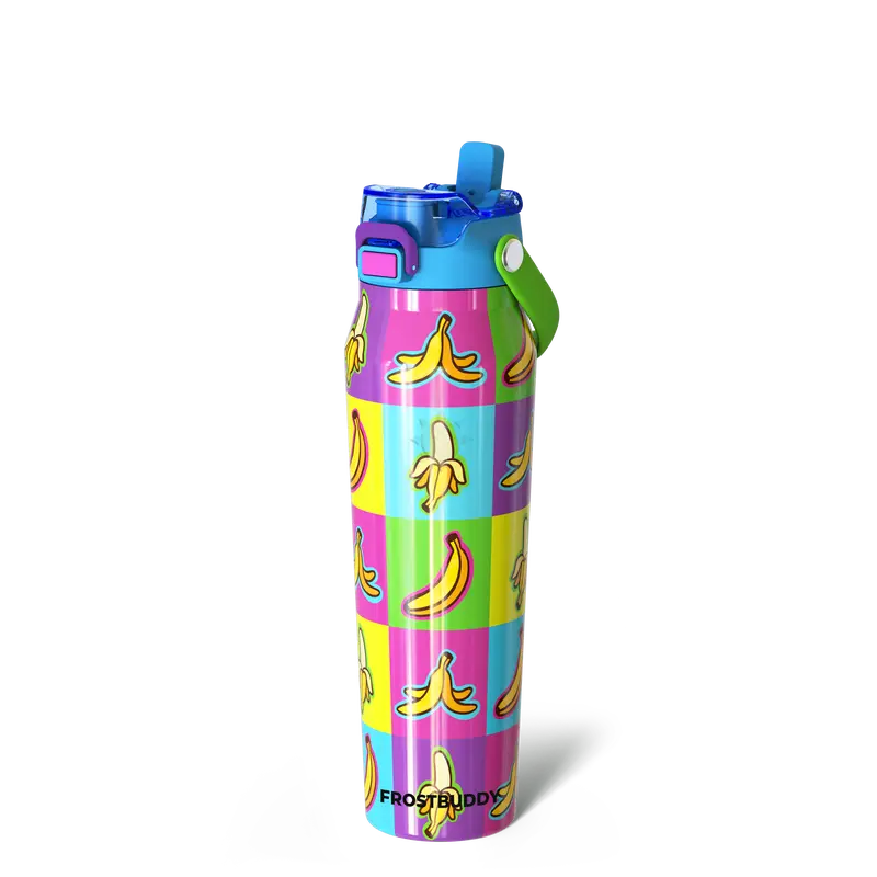 Bottle Buddy - Dual Function lid Water Bottle - Stainless Steel - Double Wall Insulated