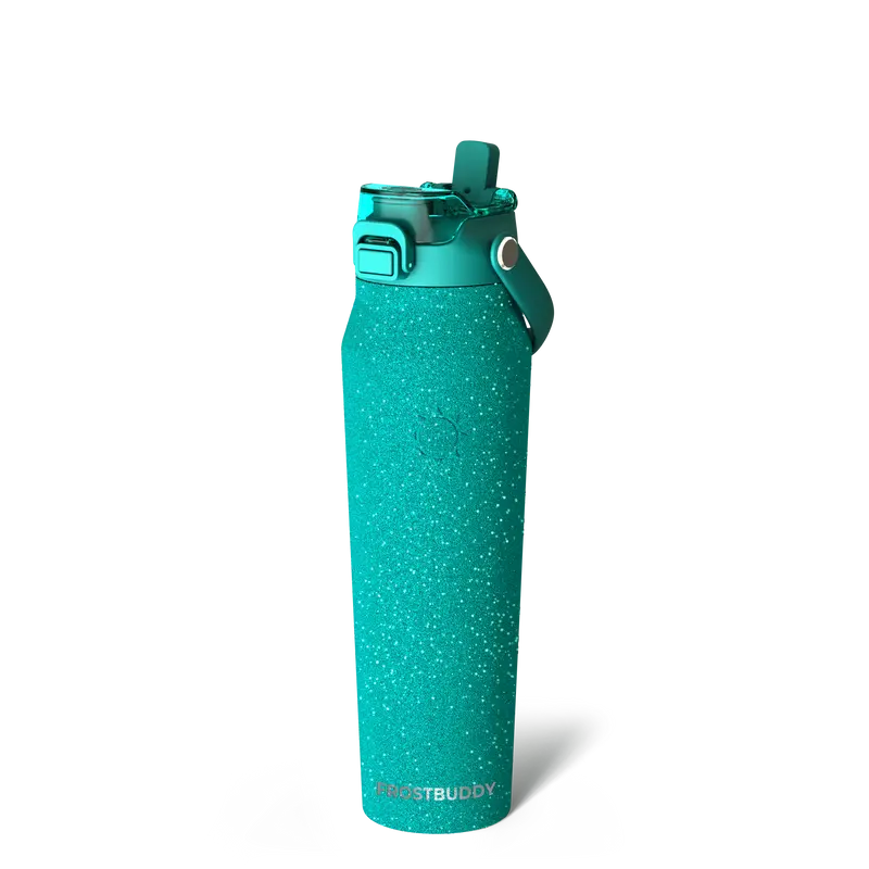 Bottle Buddy - Dual Function lid Water Bottle - Stainless Steel - Double Wall Insulated