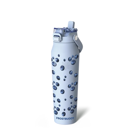 Bottle Buddy - Dual Function lid Water Bottle - Stainless Steel - Double Wall Insulated